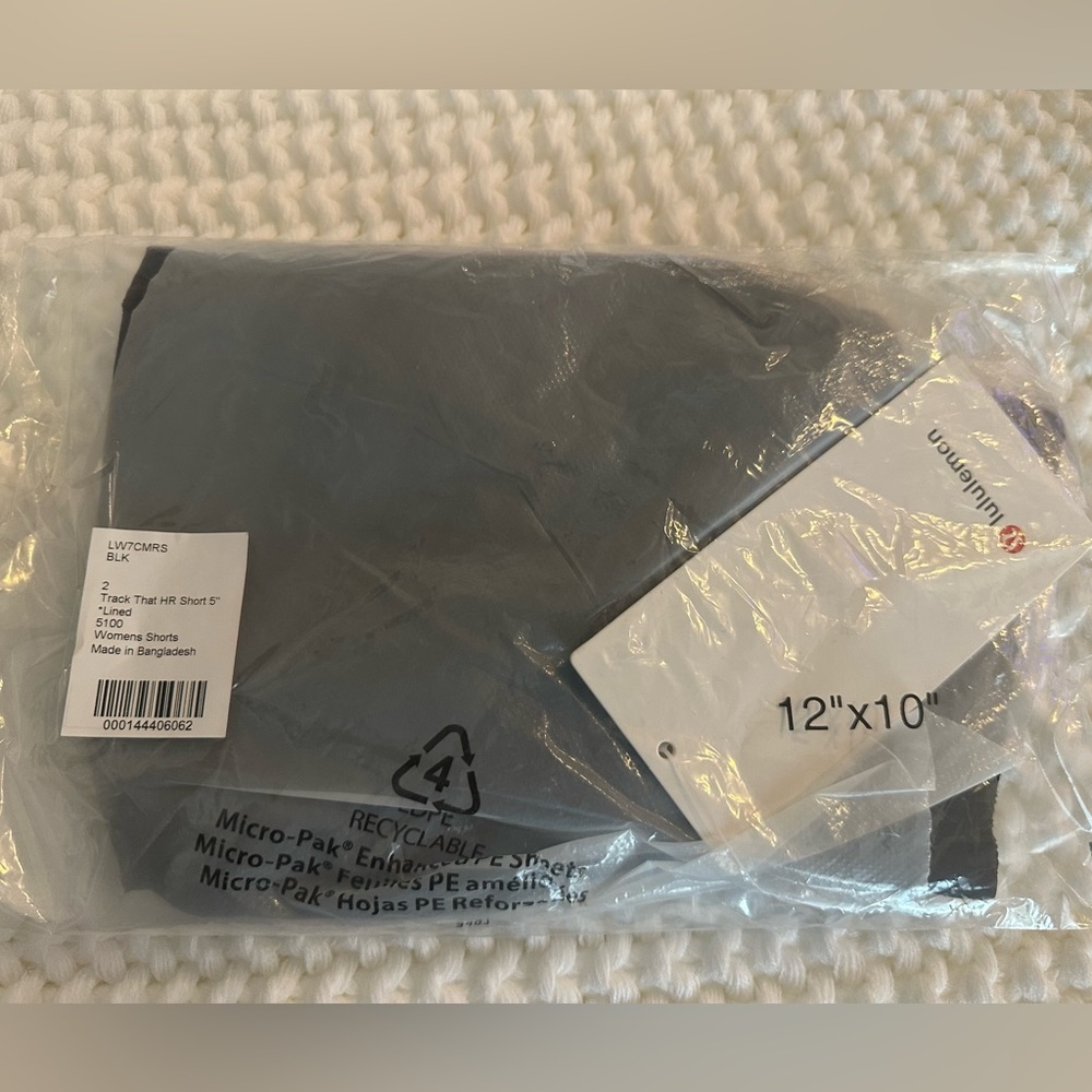 Lululemon Track That High Rise Lined Shorts 5”